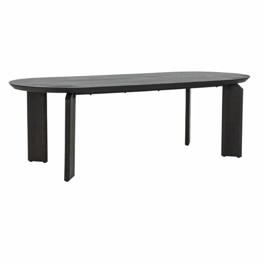 Tower Living Allure Eetkamertafel donkerbruin 220 cm