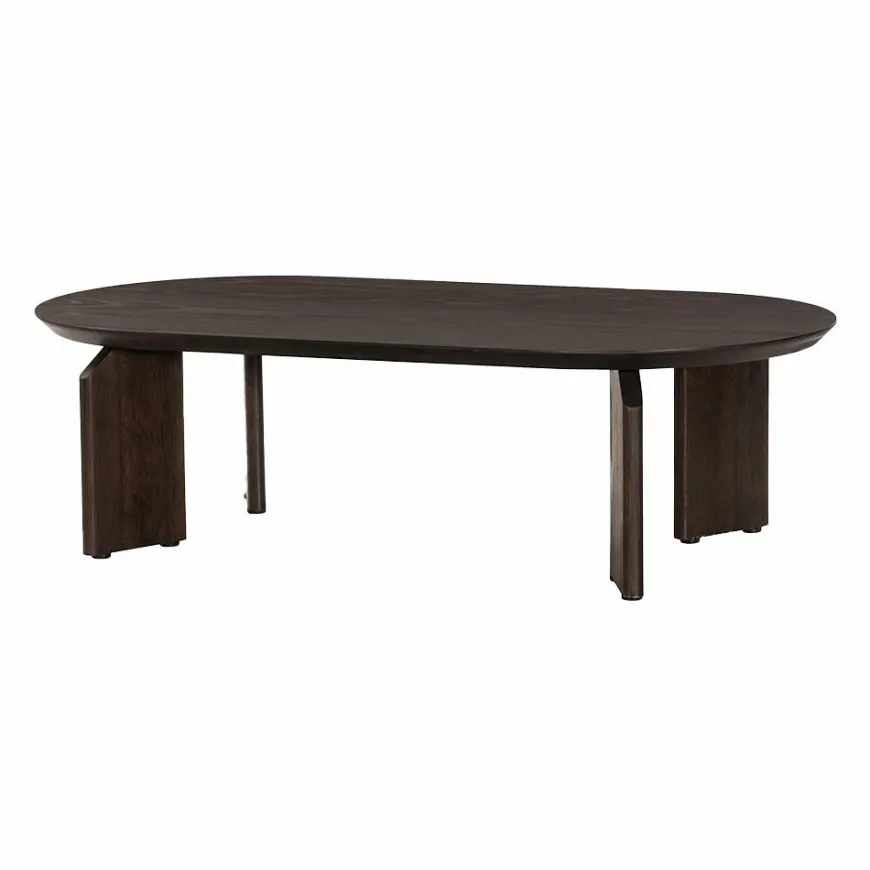 Tower Living Allure Salontafel donkerbruin 140 cm
