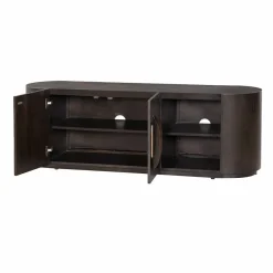 Tower Living Allure TV-meubel donkerbruin 150 cm