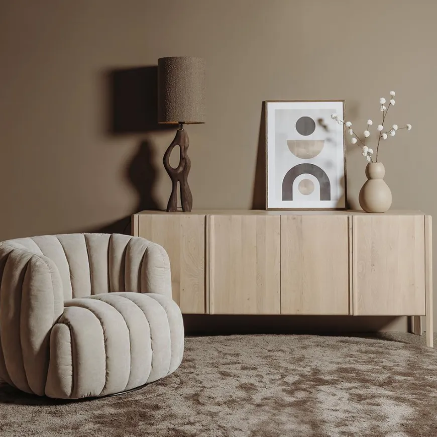 Tower Living Amalfi Dressoir white wash 200 cm