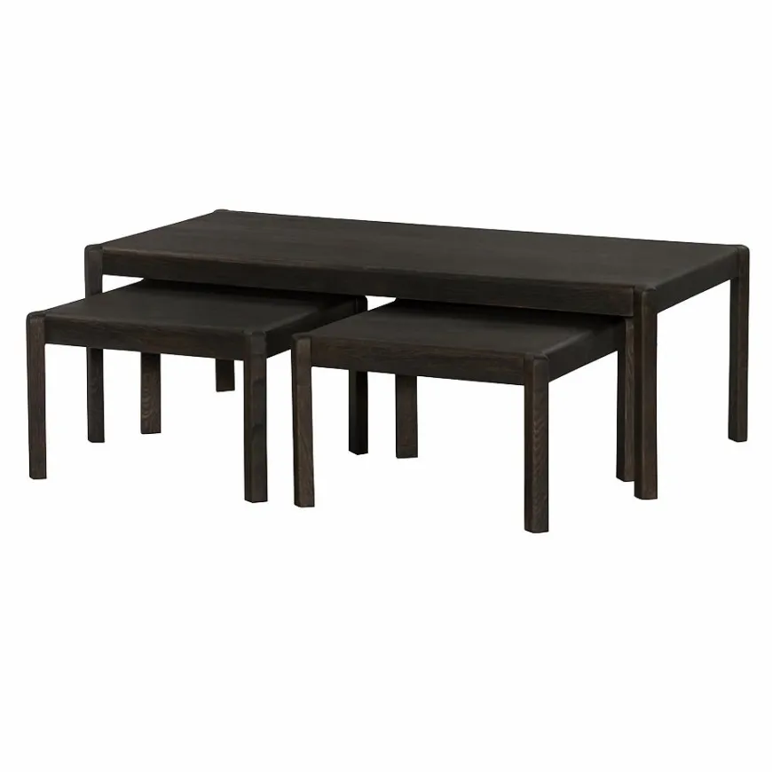 Tower Living Amalfi Salontafel- en Bijzettafelset basalt vanaf 50 cm