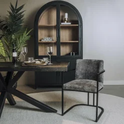 Tower Living Archi Armstoel - fabric Eden 20 graphite