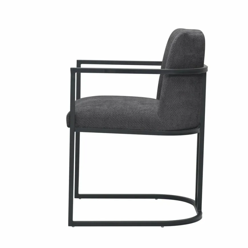 Tower Living Archi Armstoel - fabric Eden 20 graphite