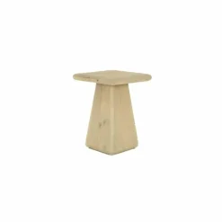 Tower Living Asti Bijzettafel vierkant naturel 40 cm