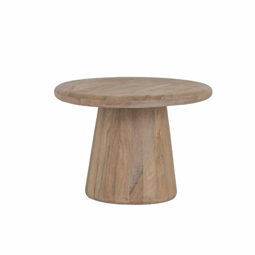 Tower Living Asti Bijzettafel rond naturel 60 cm