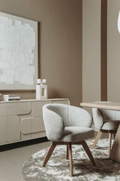 Tower Living Asti Eetkamertafel vierkant naturel 130 cm