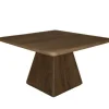 Tower Living Asti Eetkamertafel vierkant bruin 130 cm