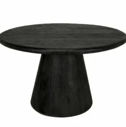 Tower Living Asti Eetkamertafel rond zwart 130 cm
