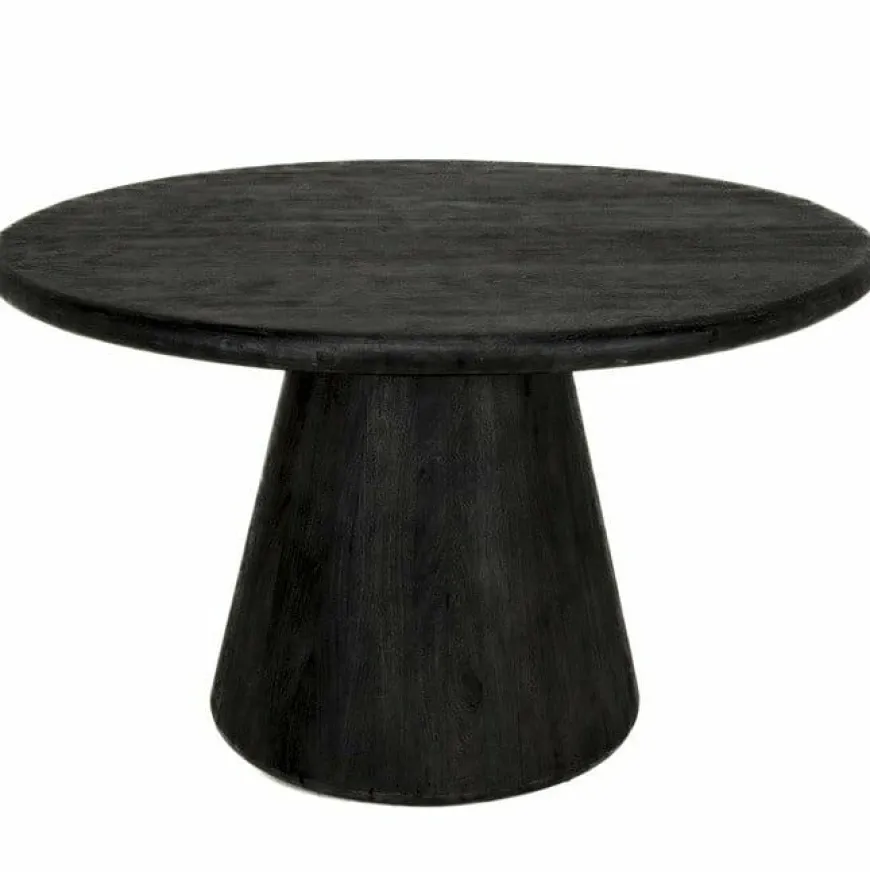 Tower Living Asti Eetkamertafel rond zwart 130 cm
