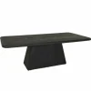 Tower Living Asti Eetkamertafel zwart 180 cm