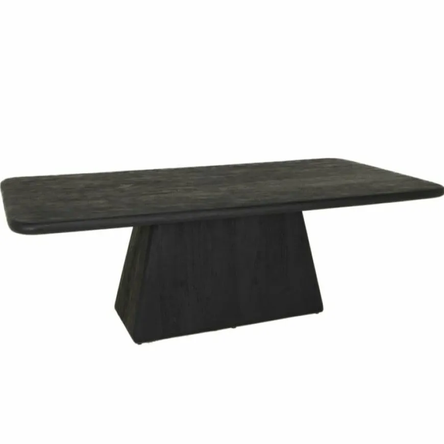 Tower Living Asti Eetkamertafel zwart 180 cm