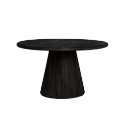 Tower Living Asti Eetkamertafel rond zwart 150 cm