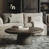 Tower Living Asti Salontafel rond olijfbruin 90 cm