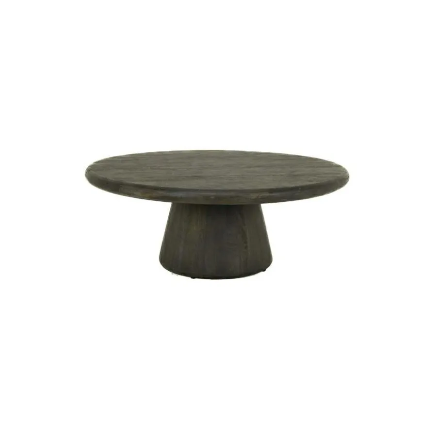 Tower Living Asti Salontafel rond olijfbruin 90 cm