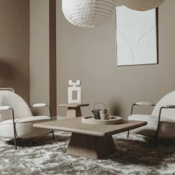 Tower Living Asti Salontafel vierkant naturel 90 cm