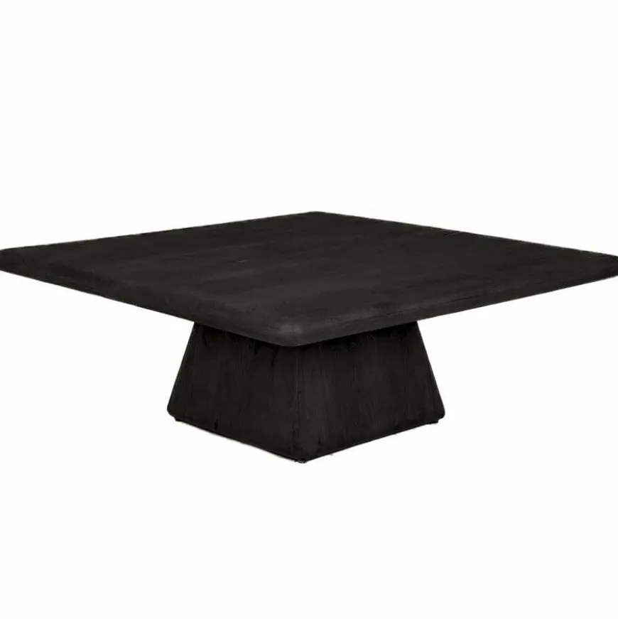 Tower Living Asti Salontafel vierkant zwart 90 cm