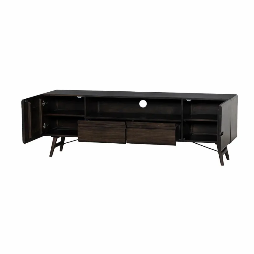 Tower Living Aura TV-meubel espresso 180 cm