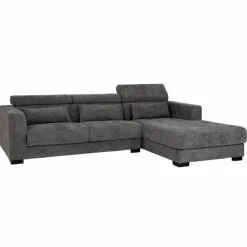 Tower Living Bank Brighton - 3 zits + Chaise Longue Rechts - licht grijs 19