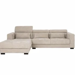 Tower Living Bank Brighton - 3 zits + Chaise Longue Links - Ivory 15