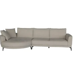 Tower Living Bank Prescot 2 5-AR + Chaise L - Sahara 120 beige