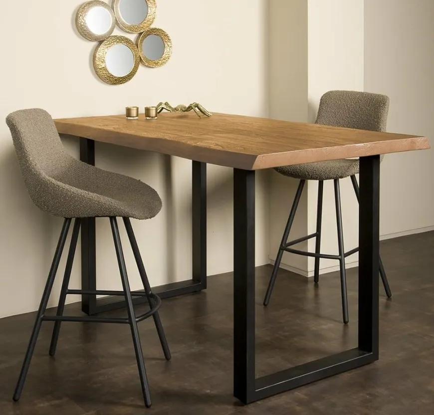 Tower Living Bartafel Ultimo Live edge blank of zwart - diverse afmetingen