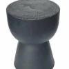Tower Living Bijzettafel Vinci (tre) zwart 30x45 cm