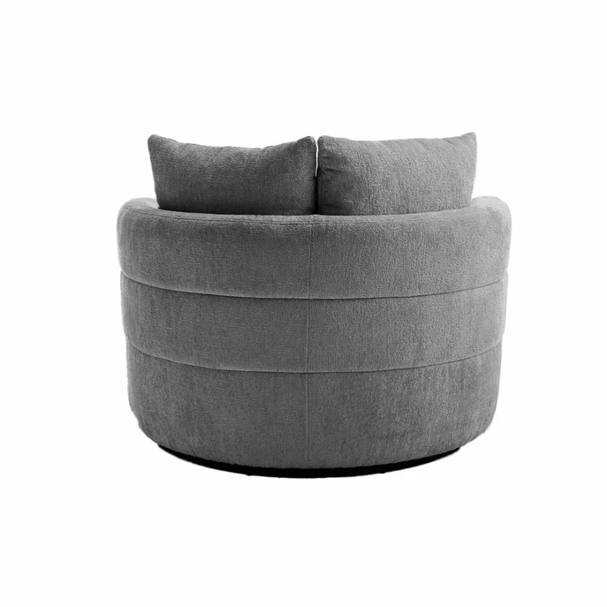 Tower Living Bolza Fauteuil - Trenza 9 stone (draaibaar)