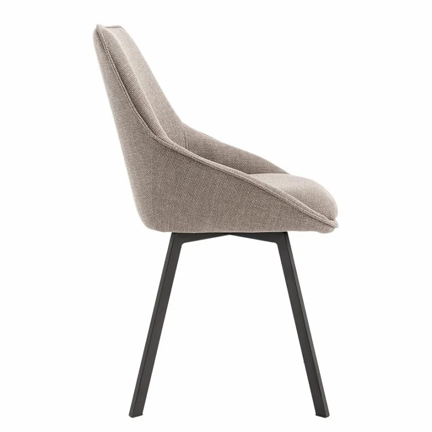 Tower Living Borgo Stoel - Bjorn 34 beige-grey (draaibaar)