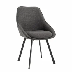 Tower Living Borgo Stoel - Bjorn 19 anthracite (draaibaar)