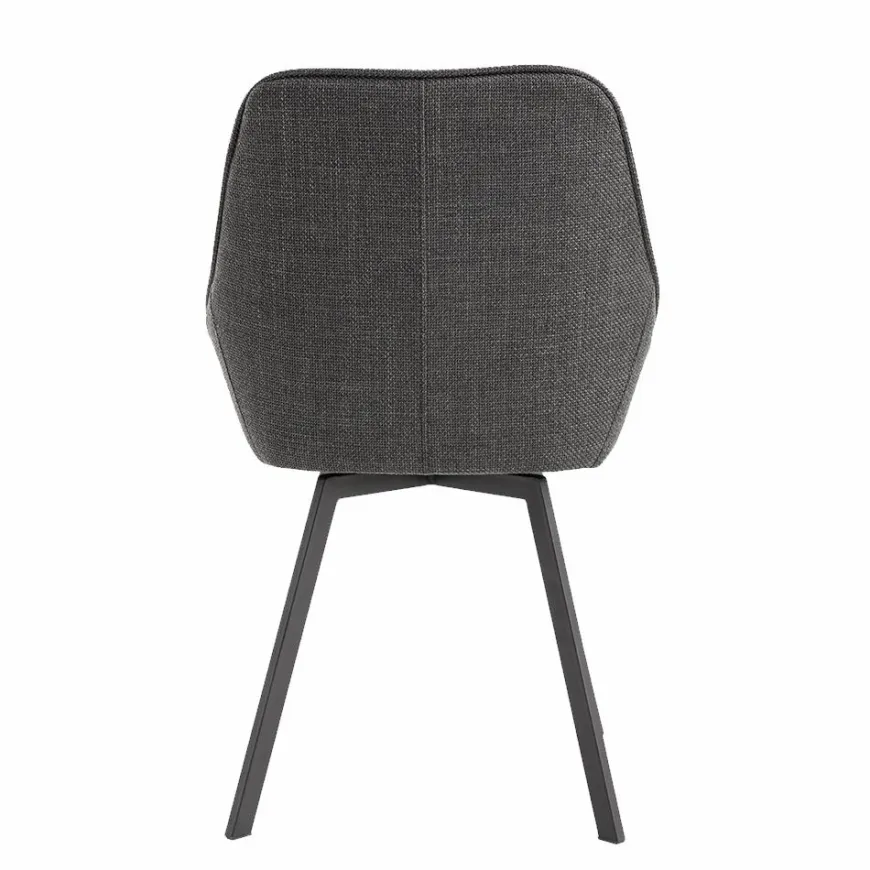 Tower Living Borgo Stoel - Bjorn 19 anthracite (draaibaar)