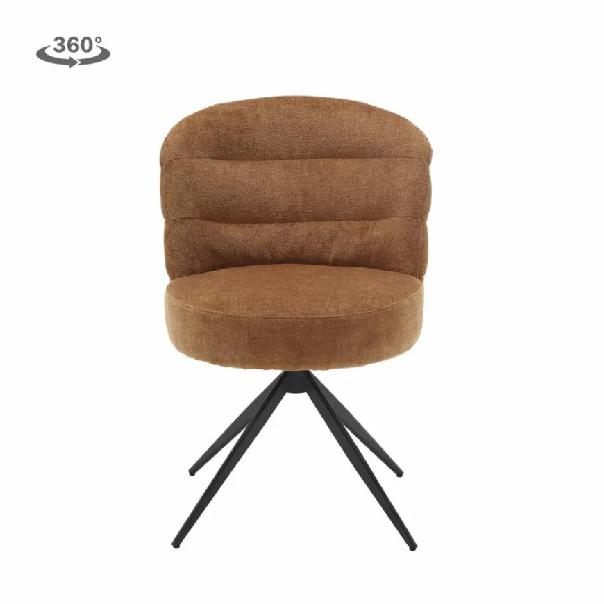 Tower Living Carro Stoel - Harmony 56 caramel brown