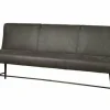 Tower Living Eetkamerbank Belmonte 155 cm of 185 cm - Grijs, groen en cognac