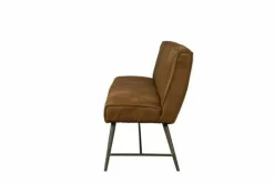 Tower Living Eetkamerbank Belmonte 155 cm of 185 cm - Grijs, groen en cognac