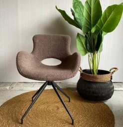 Tower Living Eetkamerstoel Campo Teddy - Diverse kleuren