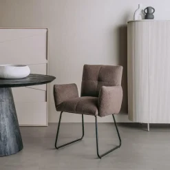 Tower Living Eetkamerstoel Dante Teddy - Diverse kleuren