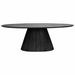 Tower Living Eettafel Premana ovaal - 240x120 – zwart
