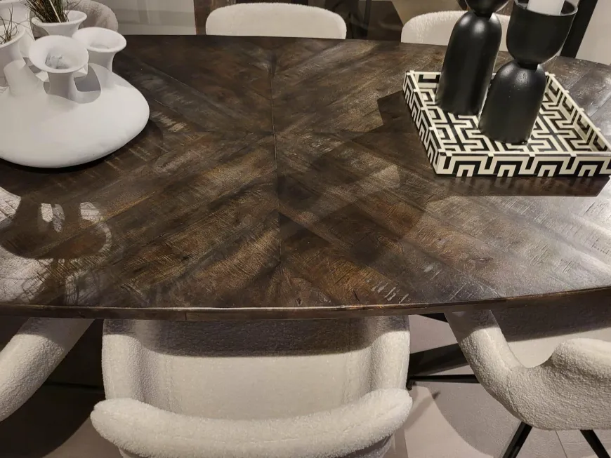 Tower Living Eettafel Silvi 240x110 – olijfbruin