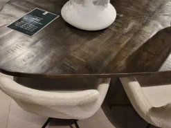 Tower Living Eettafel Silvi 240x110 – olijfbruin