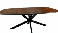 Tower Living Eettafel Silvi 220x110 – zwart
