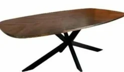 Tower Living Eettafel Silvi 180x100 – olijfbruin