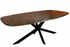 Tower Living Eettafel Silvi 220x110 – olijfbruin