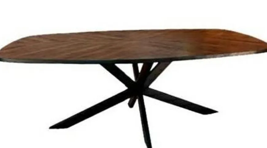 Tower Living Eettafel Silvi 200x110 – zwart