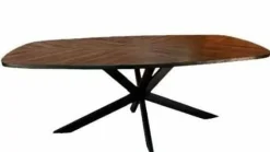 Tower Living Eettafel Silvi 240x110 – zwart