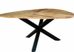 Tower Living Eettafel Trivero 150x150 Mango Naturel