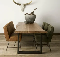 Tower Living Eettafel Urbania Acacia U poot - Div. afmetingen