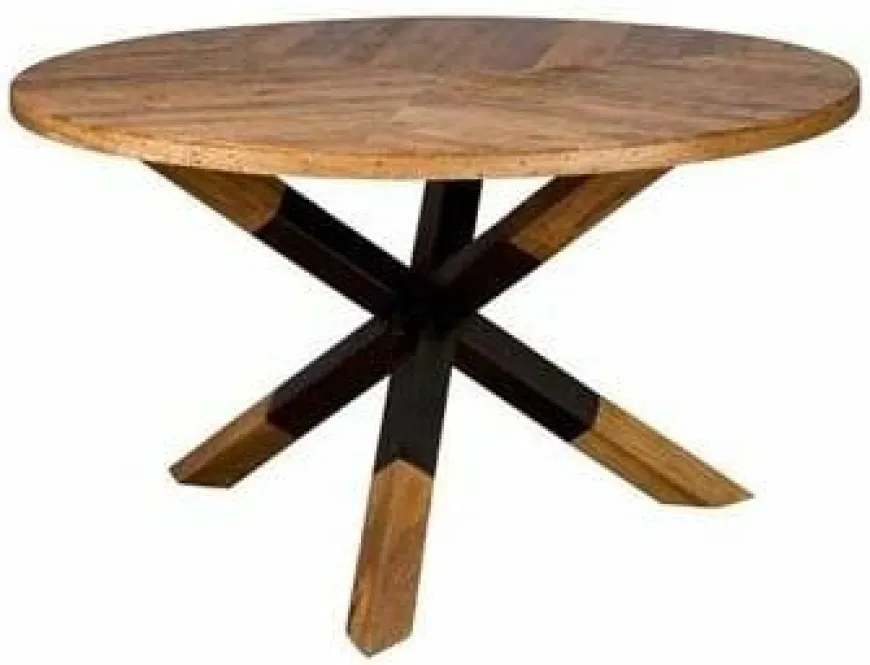 Tower Living Eettafel Viola mango rond - 130 – naturel