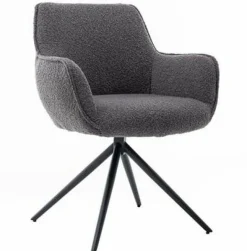 Tower Living Eettafelstoel Fondo draaistoel Mona 464 grijs