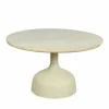 Tower Living Elba Salontafel gebroken wit rond 70 cm