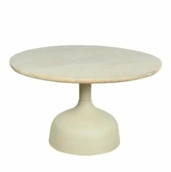 Tower Living Elba Salontafel gebroken wit rond 70 cm