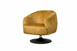 Tower Living Fauteuil Barga - groen, goud en grijs